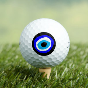 Balles De Golf Evil Eye Talisman & Arabe Amulet / Golf Ball