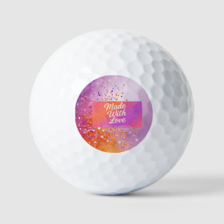 Balles De Golf Fabriqué avec Love Golf Ball Markers - Set 3