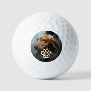 Balles De Golf Faire Votre Propre Photo De Compagnie D'animaux De