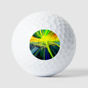 Balles De Golf Famille de dauphins sous le soleil