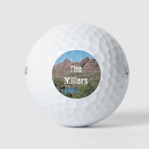 Balles De Golf Famille Réunion Arizona Paysage photo Keepssaké