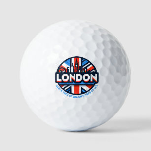 Balles De Golf Fatigué de Londres