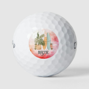 Balles De Golf Femme personnalisée meilleur ami
