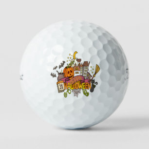Balles De Golf Festival d'Halloween