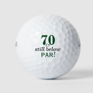 Balles De Golf Fête d'anniversaire drôle de boules de golf