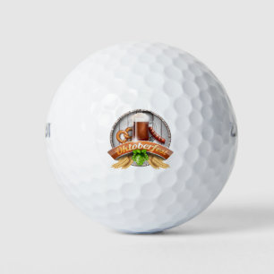 Balles De Golf fête de la bière heureuse