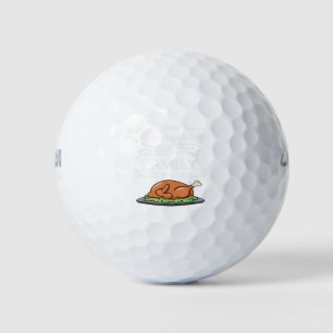 Balles De Golf Fête de Thanksgiving Dinde Récolte Bénédiction