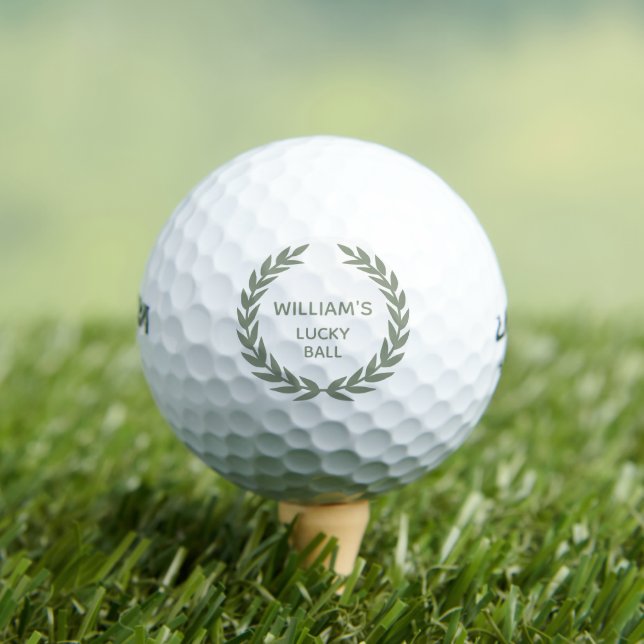 BALLES DE GOLF FÊTE DES PÈRES MODERNE GOLF DAD LUCKY (T-shirt Insitu)