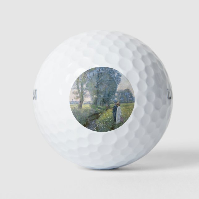 Balles De Golf Fiancé et future épouse (Mariage et Mariage) (Fian (Devant)
