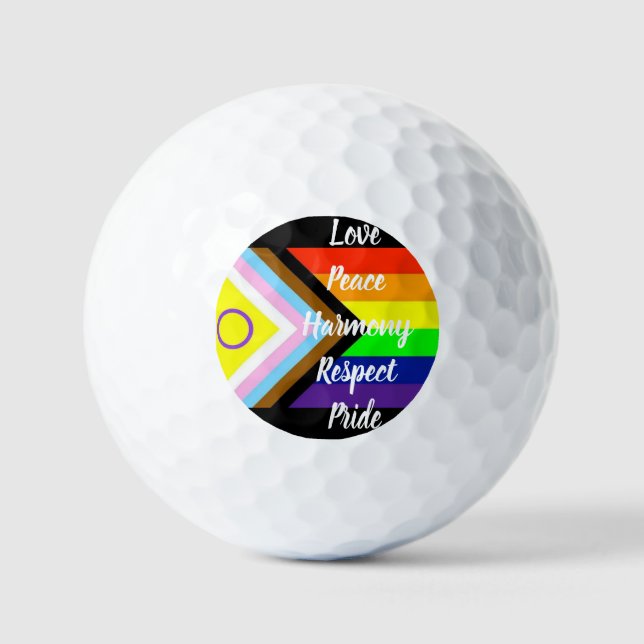 Balles De Golf Fierté (Recto)