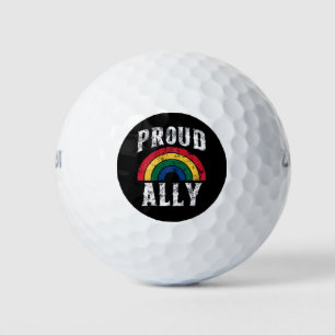 Balles De Golf Fierté arc-en-ciel Fière Ally Lesbian Pride Vintag