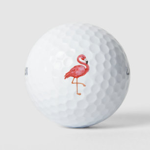 Balles De Golf Flamant rose rose