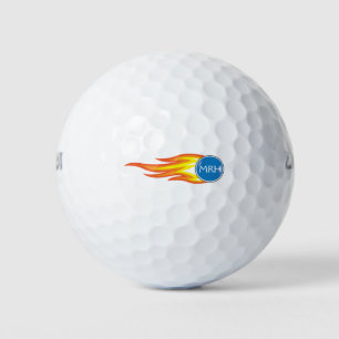Balles De Golf Flaming Fireball personnalisé conçu et personnalis