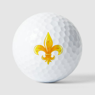 Balles De Golf Fleur De Lis 3 Pack Golf Balls