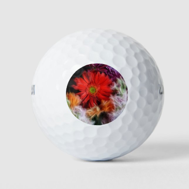 Balles De Golf Fleurs mixtes (Devant)