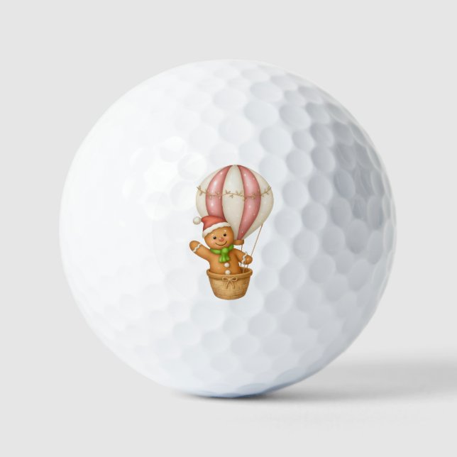 Balles De Golf Flying High This Christmas! Gingerbread (Recto)