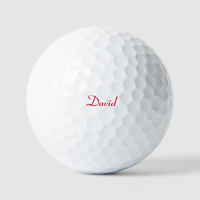 BALLES DE GOLF FORE GOLF BALLS (Recto)