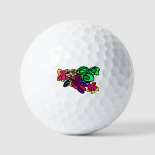 Balles De Golf Forêt de joie de perroquet