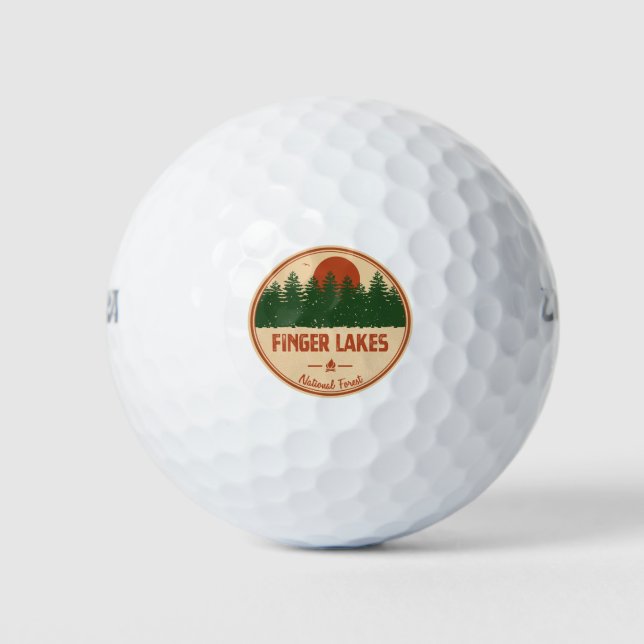 Balles De Golf Forêt nationale de Finger Lakes (Devant)