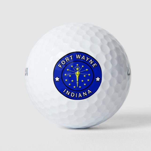 Balles De Golf Fort Wayne Indiana (Devant)