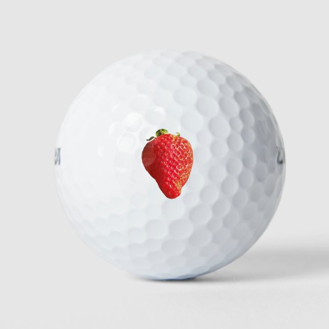 Balles De Golf Fraise (Devant)