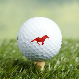 Balles De Golf Freedom Mustang Golf Balls (Rouge)