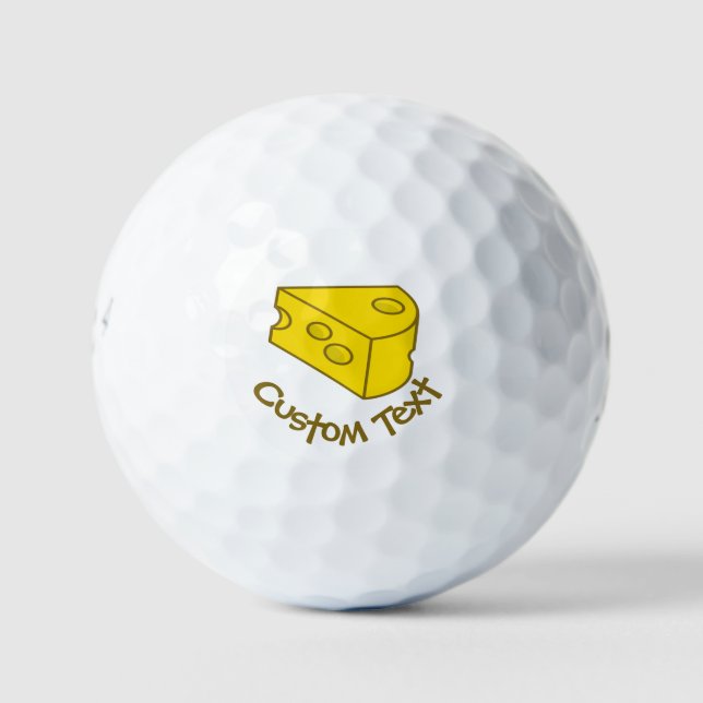 Balles De Golf Fromage jaune (Devant)