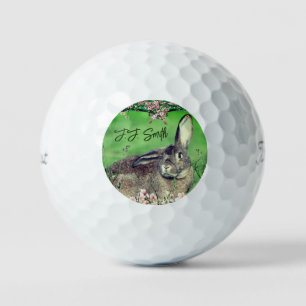 Balles De Golf Fun 12 Pack Hare Rabbit animal personnalisé