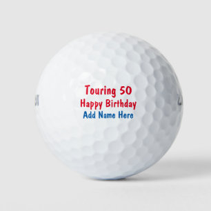 Balles De Golf FUNNY Bonne visite d'anniversaire