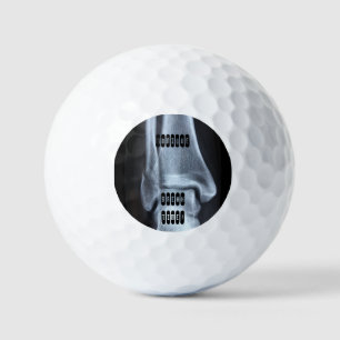 Balles De Golf Funny Broken Fibula Xray "Temps de pause"