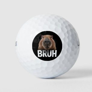 Balles De Golf Funny Capybara Bruh