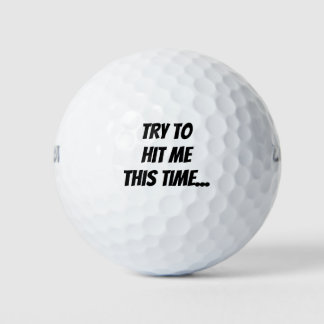 Balles De Golf Funny Golfer Gag Cadeau Golf Ball Set