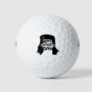 Balles De Golf Funny Mullet Bonne Fête des pères