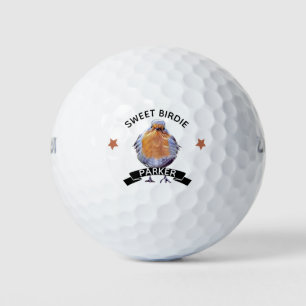 Balles De Golf Funny Personnalisé Sweet Birdie Golf Balls