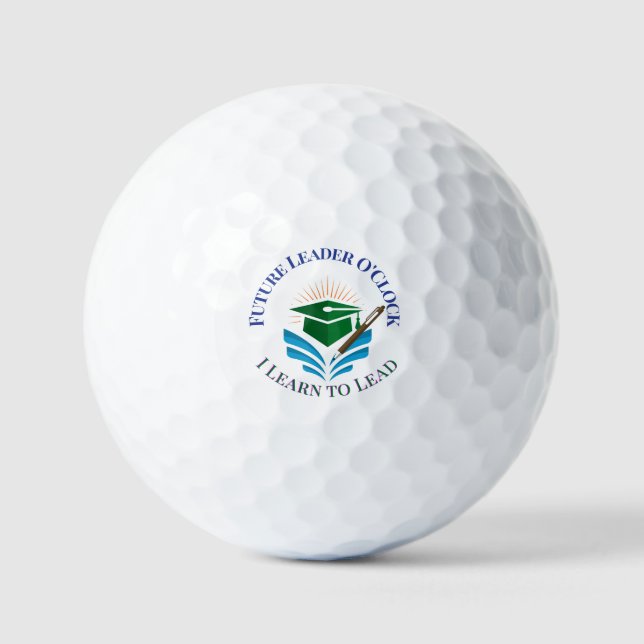 Balles De Golf Future Leader O'Clock – Apprendre à diriger | Moti (Recto)