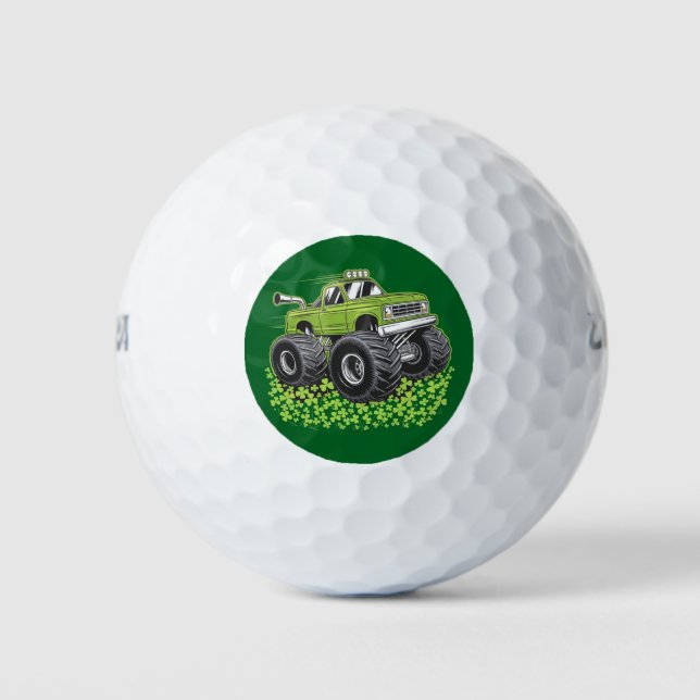 Balles De Golf Garçons Jour de la Saint Patrick Toddler Lucky Mon (Devant)