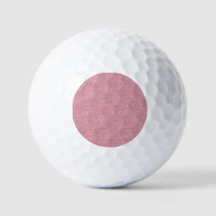 Balles De Golf Géométrie de ligne : Texture Vintage moderne