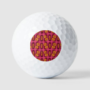 Balles De Golf Géométrie intemporelle : Motif sans couture