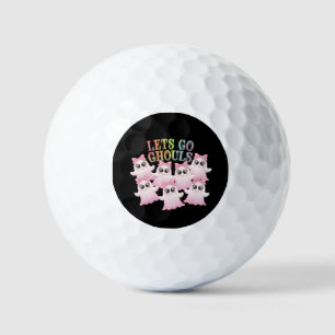 Balles De Golf Go Ghouls - Design Halloween sympa et amusant