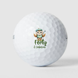 Balles De Golf Golf 40e anniversaire de la fête de golf