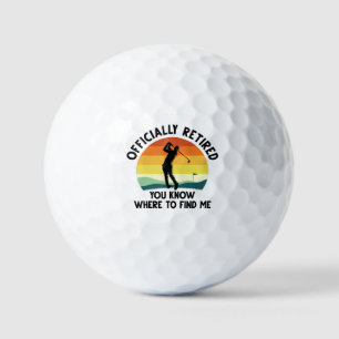 Balles De Golf Golf à la retraite officielle