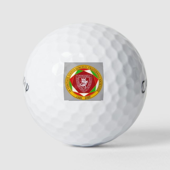 Balles De Golf Golf Ball 700th Anniversary logo (Devant)