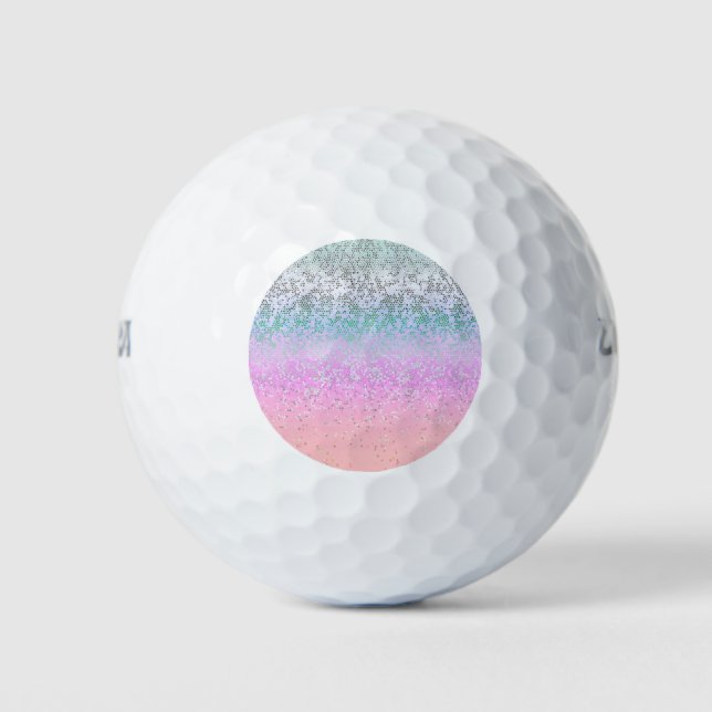Balles De Golf Golf Balls Parties scintillant étoile poussière (Devant)