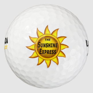 Balles De Golf Golf Balls personnalisé - Le logo de l'Express Sun