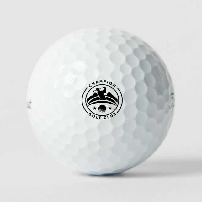 Balles De Golf Golf club de Champion (Recto)