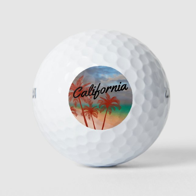 Balles De Golf Golf de Californie (Devant)