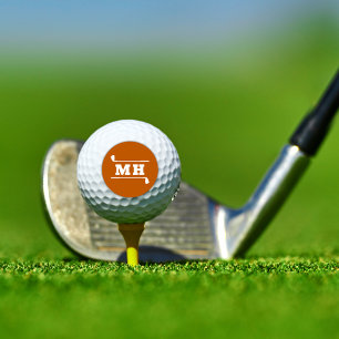 Balles De Golf Golf Initiales Classique Préparatoire Athlétique O