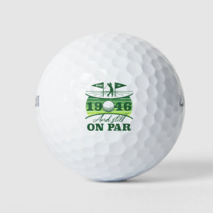 Balles De Golf Golf Lovers 80e anniversaire 1946