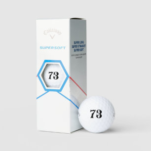 Balles De Golf Golf personnalisé - Numéro personnalisé Lucky Call