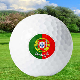 Balles De Golf Golf Portugal & Portugal Drapeau / Golf Ball